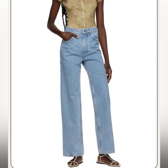 Eckhaus Latta Wide Leg Jeans SZ 25 - Picture 2 of 12